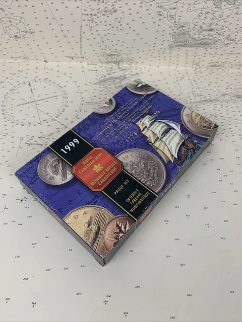 1999 ROYAL CANADIAN SILVER PROOF SET - 225th ANNIVERSARY VOYAGE of JAUN PEREZ