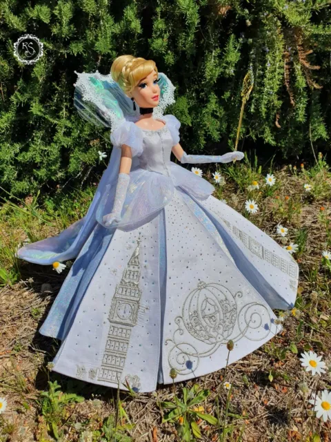 Cinderella ball dress for dolls and human for 50th anniversary 7