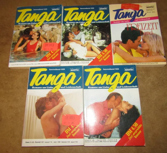 10 Tanga, Romane um Liebe und Leidenschaft, 5x Doppelband Bastei-Erotik - bk632