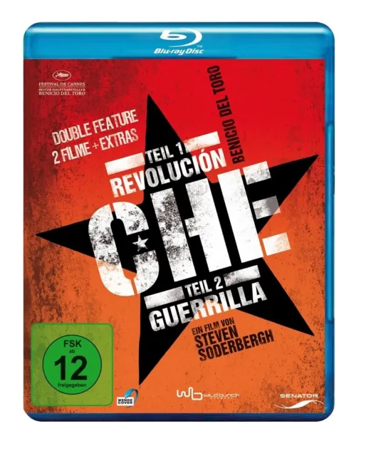 Che Box: Teil 1+2 (Revolucion/Guerilla) 2 Blu-Ray New