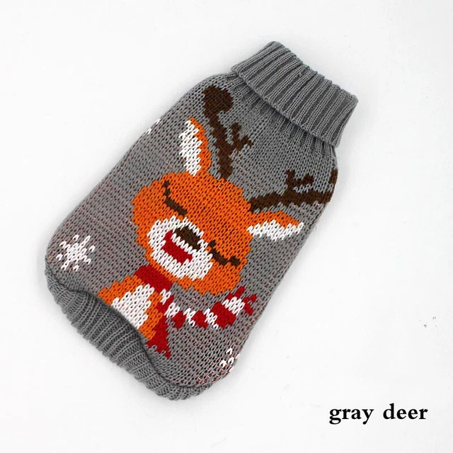 Jumper Sweater Clothes Cat Knitted Coat Puppy Pet Small Dog Winter Knitwear Warm