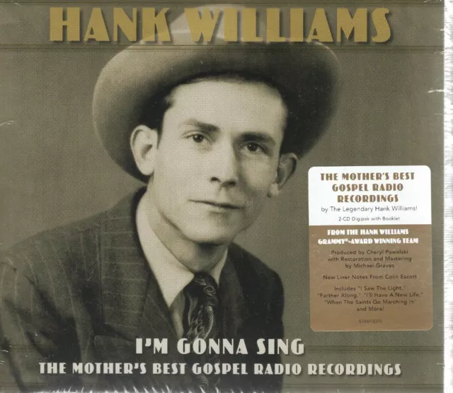 Hank Williams I'm Gonna Sing: The Mother's Best Gospel Radio Aufnahmen doppelt