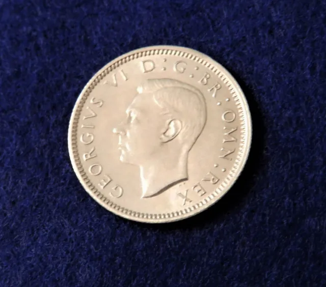 1948 Great Britain 6 Pence - Beautiful Coin - See Pictures