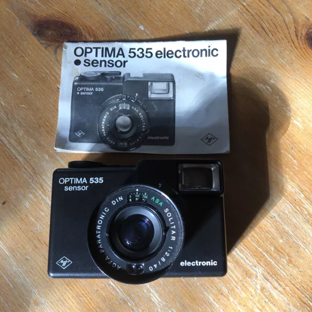 Agfa Optima 535 Sensor Electronic 1:2.8/40mm Kompaktkamera