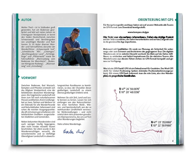 KOMPASS Wanderführer Oberallgäu, 50 Touren Walter Theil 2