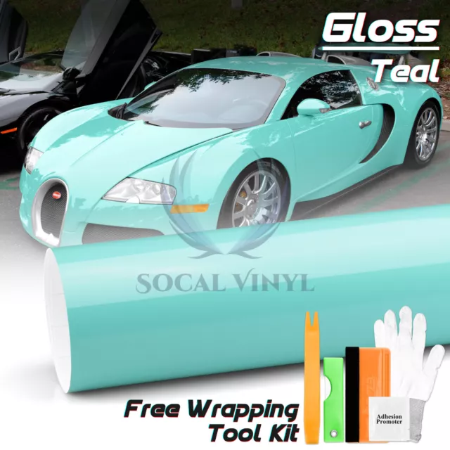 5X19.5FT Black Red Super Gloss Chameleon Car Vinyl Wrap Vehicle Wraps