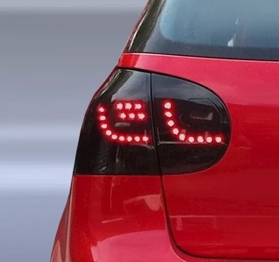 LED Rückleuchten Set für VW Golf 5 1K 2003-2008 Smoke Schwarz Heckleuchten JOM 2