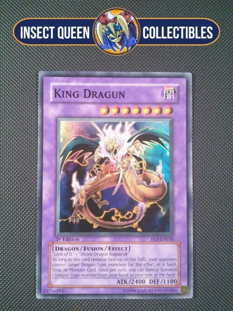 King Dragun FET-EN036 1st Edition Super Rare Yu-Gi-Oh!