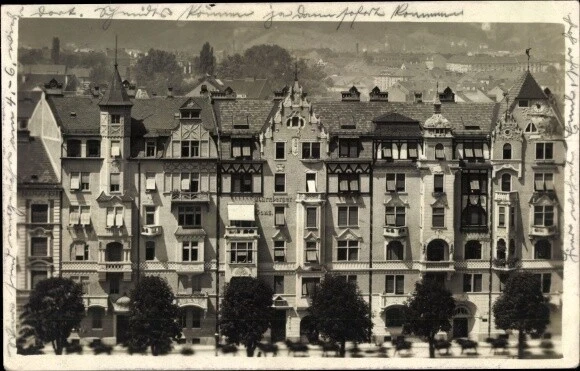 Ak Graz Steiermark, Nürnbergerhäuser - 3642122