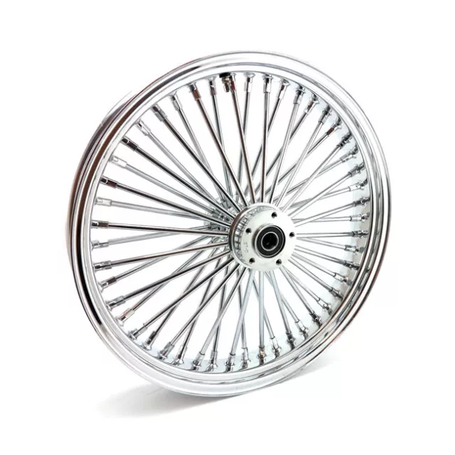 Big Spoke Felge, vorne, DF, Chrom, 3,5x21", für Harley-Davidson mit TÜV!