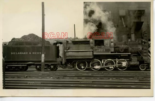 1F415 RPPC 1920s DELAWARE & HUDSON RAILROAD 2-8-0 CAMELBACK LOCO #771