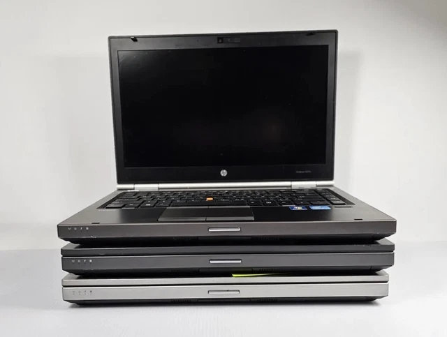 LOT OF 3 HP EliteBook 8470w -8460P LAPTOP