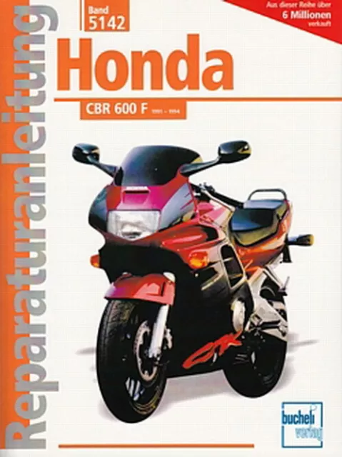 HONDA CBR600F 1991-1994 Reparaturanleitung Reparaturbuch/Handbuch/Wartung/Buch