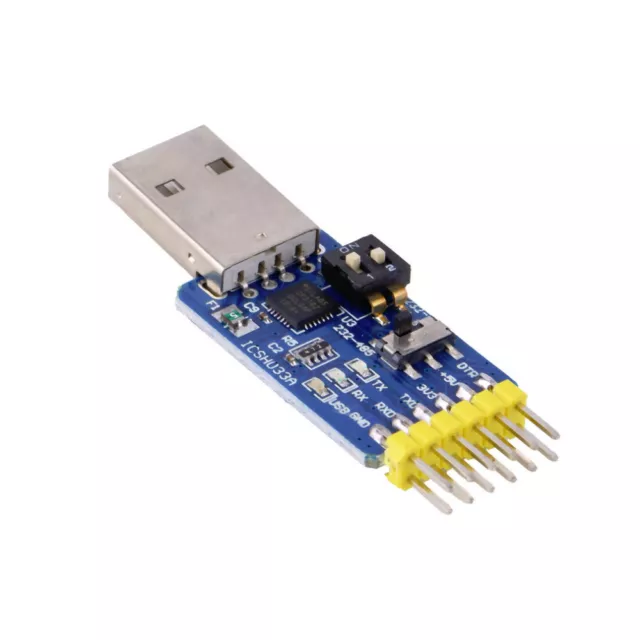 USB CP2102 to TTL RS232 USB TTL to RS485 Mutual Convert 6 in 1 Convert Module AU