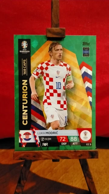 TOPPS ATTAX UEFA 2024 EM Captain Luka Modric CRO12 EUR 1,00 - FR