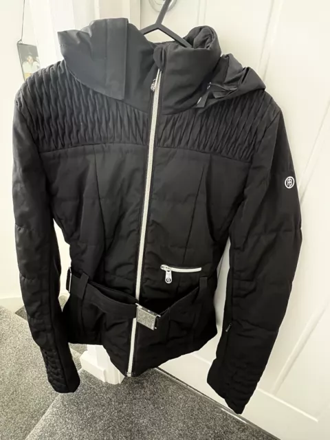 Poivre Blanc Black Ski Jacket.  XS. Used Once.  RRP £450