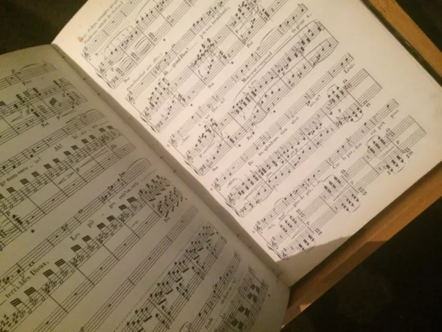 Wagner Lohengrin opéra partition chant piano reliée Nuitter éditions Durand
