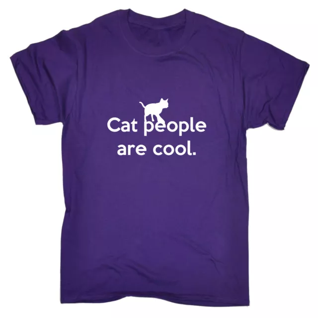 Funny Kids Childrens T-Shirt tee TShirt - Cat People Are Cool Gift Gifts