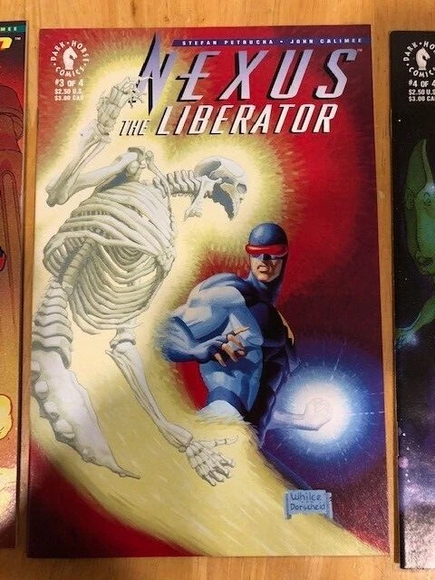 Nexus The Liberator #1-4, the Origin, Alien Justice #1 and #2 (lot of 7 comics) 7