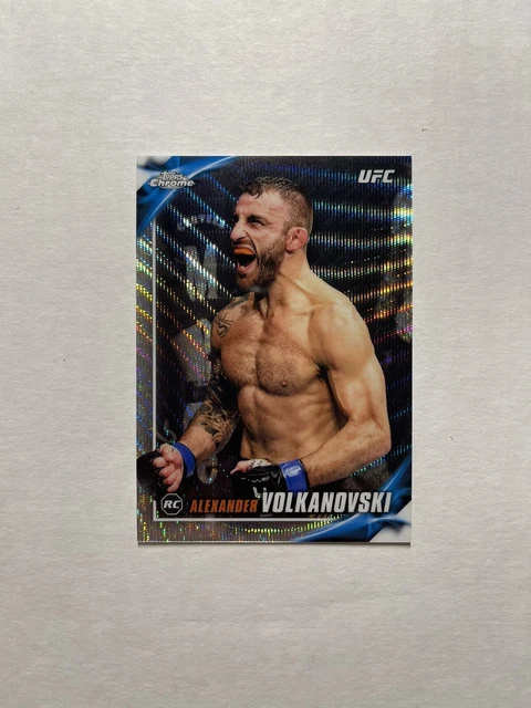 Carte Sportive 2024 Topps Chrome UFC Alexander Volkanovski AKA Gold Refractor #37/50 - NM