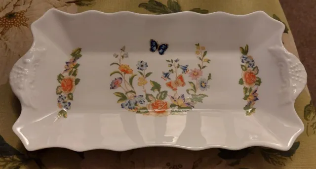 Aynsley Cottage Garden Oblong Serving Dish 31.5cm Long