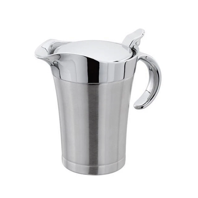 Oil Dispenser Bacon Grease Container Sauce Container Lid Condiment
