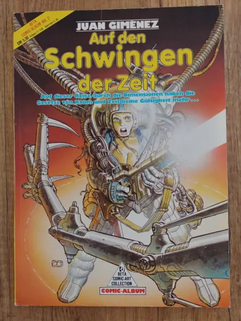 Beta Comic Album Nr.2 - Auf den Schwingen der Zeit - 1984 Beta Comic - J.Giminez