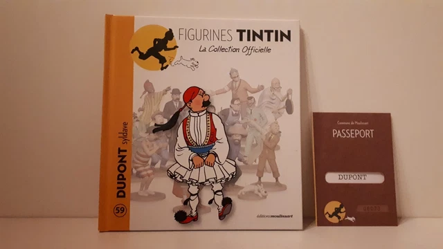 Thomson as a Syldavian - Figurines Tintin La Collection Officielle - 59 - Dupont Syldave by Hergé: Near Fine Hardcover (2013) 1st Edition | Hornseys