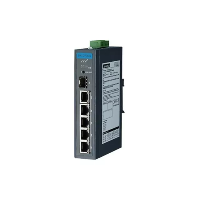Advantech - EKI-2706G-1GFPI-BU - Advantech EKI-2706G-1GFPI Ethernet Switch - 5