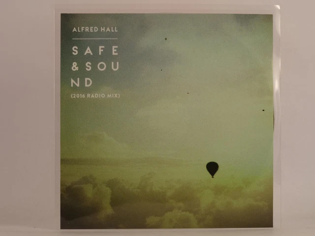 ALFRED HALL SAFE AND SOUND (F16) 1 Track Promo CD Single Picture Sleeve