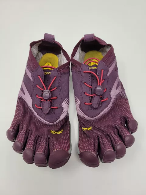 Vibram FiveFingers Bikila EVO Women's Shoes US Size 7? Purple & Gray 14W3102