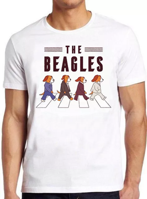 T-shirt regalo vintage The Beagles Beagles cane divertente meme M734