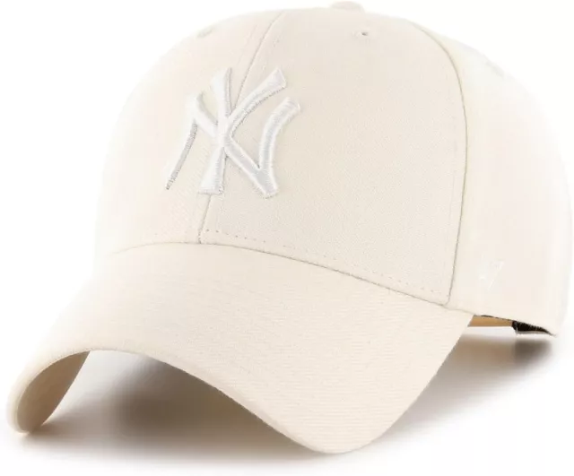 MLB New York Yankees Ny Casquette Basecap de Baseball MVP Naturel 196895332002