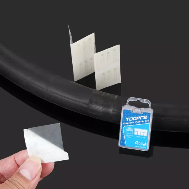 Bicycle Bike Tire Rubber Patch Piece Cycling Puncture Repair Tool Kits (01)