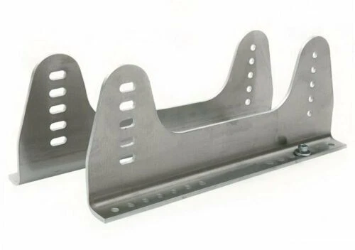 Racequip Aluminum Adjusts Height 125mm Alloy Seat Mounting Brackets 96001019