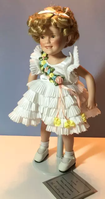 Danbury Mint Shirley Temple Movie Classics 10" Doll Baby Take A Bow