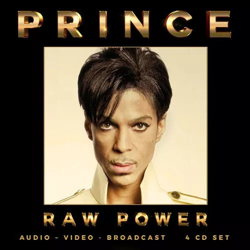 Prince : Raw Power CD Box Set with DVD 4 discs (2024) ***NEW*** Amazing Value