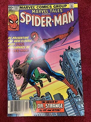 Marvel Tales #137 Starring Spider-Man Origin Of Dr Strange 1982 Newsstand