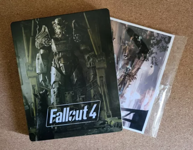 Fallout 4 Steelbook & cartoline sigillate