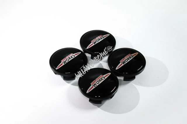 Mini Jcw Centre Caps 4X 54Mm John Cooper Works S R56 R53 R58 R59