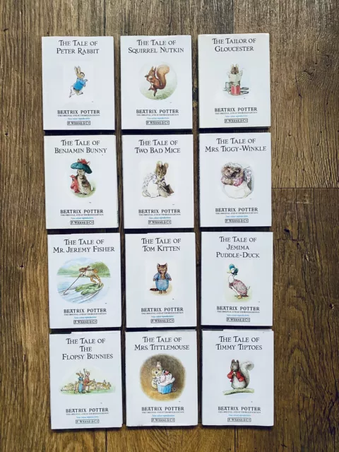 The World of Peter Rabbit Beatrix Potter Collection Of Original Tales - 12 Books