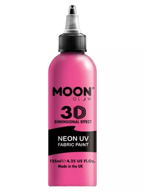 Neon UV Intensive Textilfarbe - Beleben Halter Mit Smiffys 'Moon Leuchtende