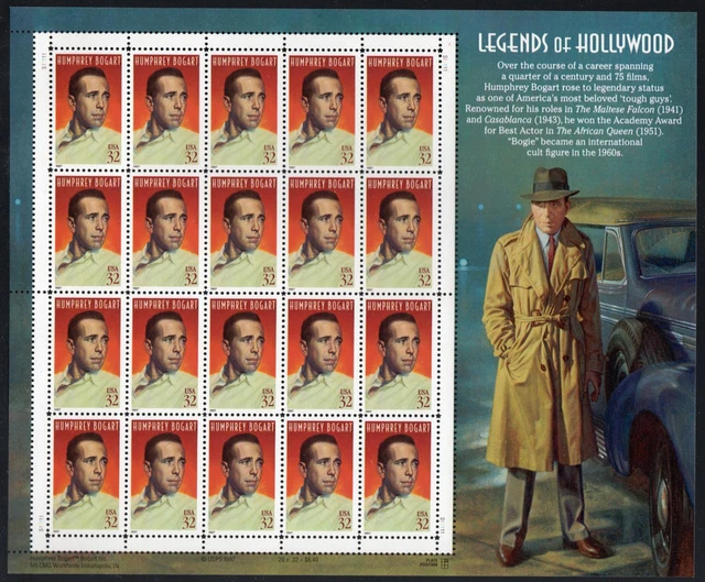 USA MiNr.: 2872 ** jewelry bow Humphrey Bogart