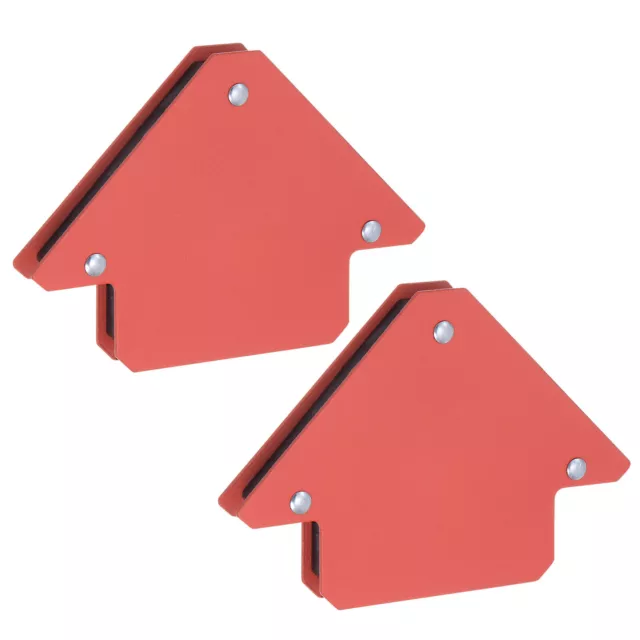 2pcs Arrow Welding Magnet Holder, 25LBS 45, 90, 135 Degree Angle Magnetic Clamp