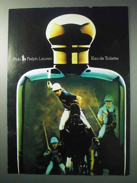 1986 Polo Ralph Lauren Cologne Ad - Eue de Toilette