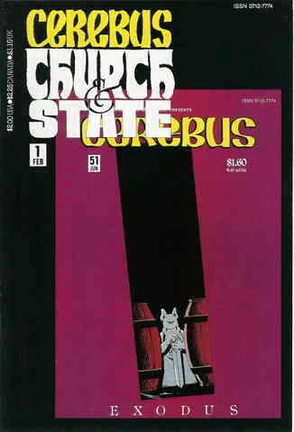 Cerebus: Church And State #1 FN; Aardvark-Vanaheim | 51 Dave Sim - we combine sh