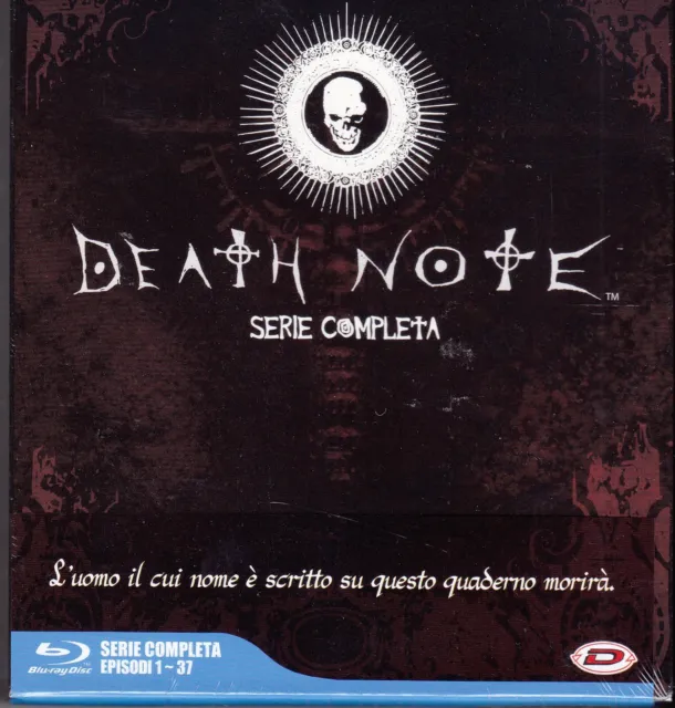 5 Blu-ray Box Cofanetto DEATH NOTE serie completa episodi 1-37 nuovo