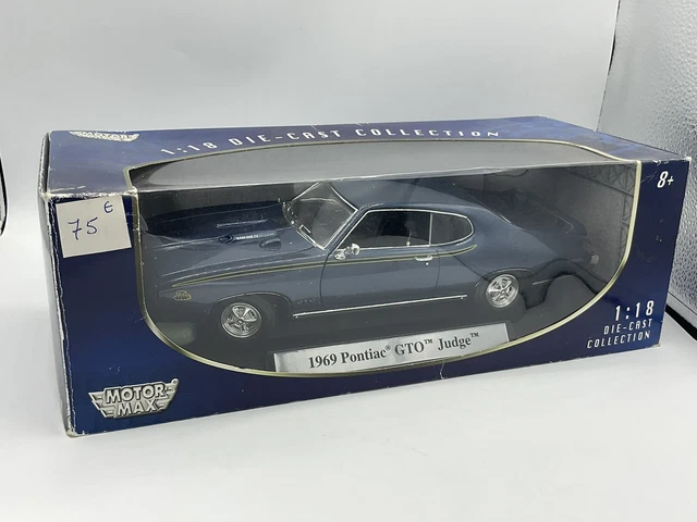 1969 Pontiac GTO Judge Yellow 1/18 Diecast Model Car de Motormax Motormax 73133y | Walmart en línea
