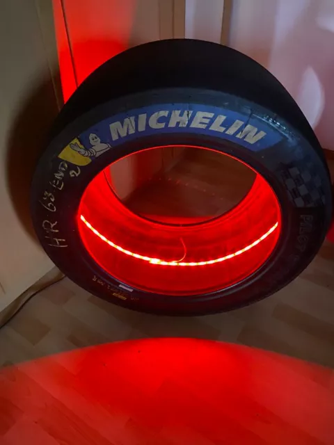 DTM, F 1 Racing-Slick/Rennreifen mit LED Beleuchtung , Motorsportgeschenk