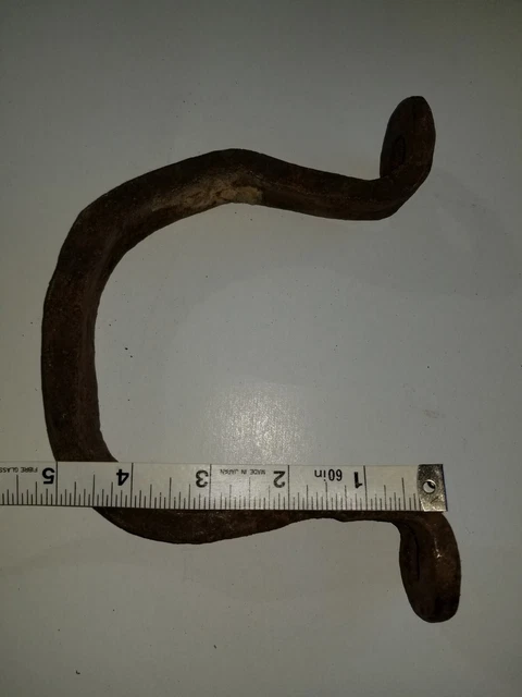 Vintage Heavy Duty Metal Door Handle Barn Door Pull Shed Primitive Farm Opener 5